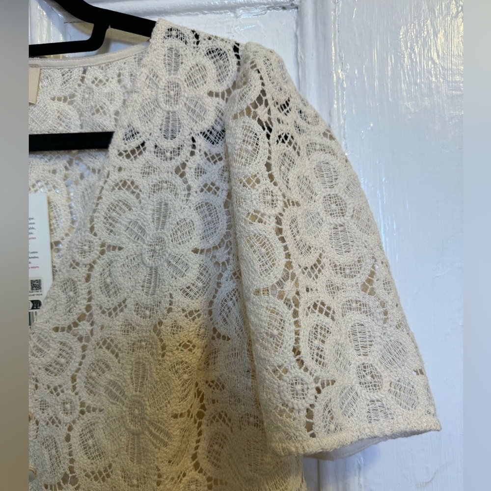 Sezane Emma Blouse - Ecru size 6 - Picture 7 of 11